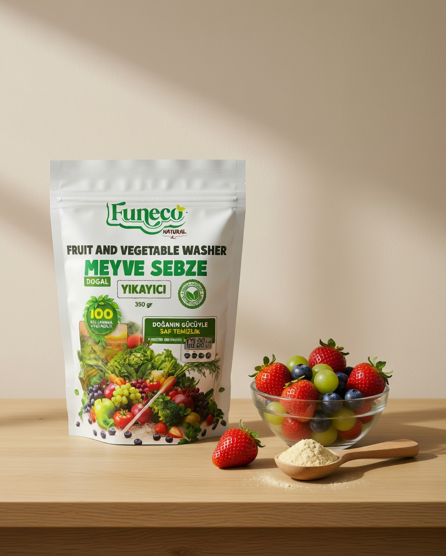 Funeco Meyve Sebze Temizleyici - Meyve ve Sebzelerin Çileli Yolculuğu